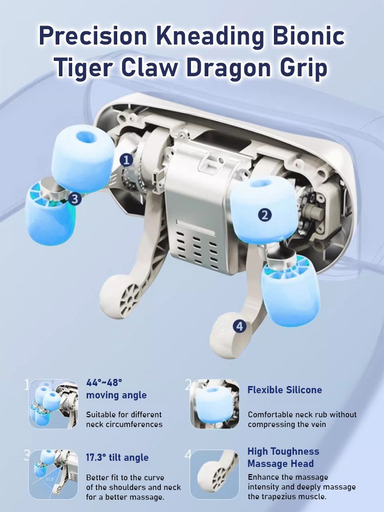 Cervical Clip Kneading Hot Compress Electric Massager