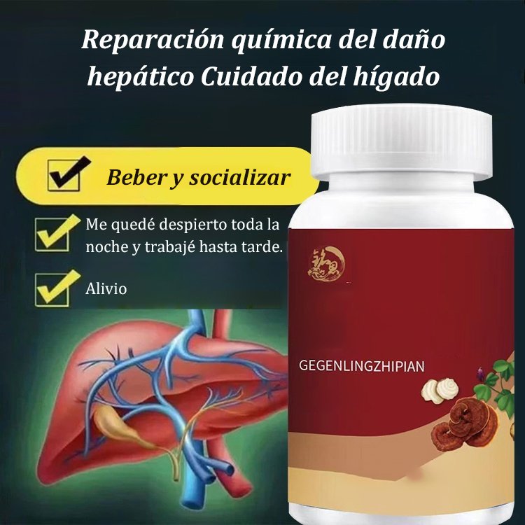【Protección del hígado y reducción de lípidos】Tabletas de Pueraria y Ganoderma