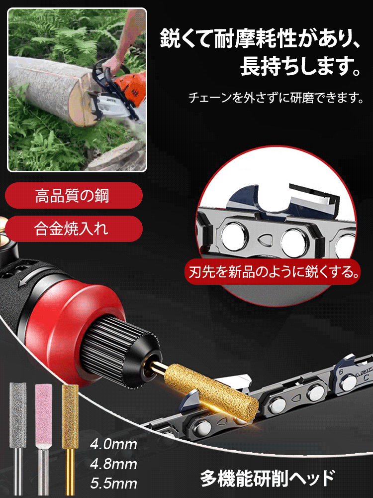 【金剛砂】多機能研削ヘッド