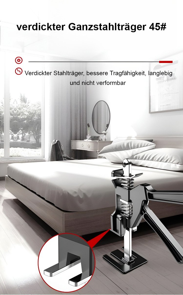 Robuste Hebevorrichtung für schwere Gegenstände