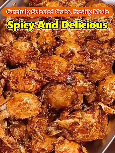 【0 Fat High Protein】Crispy Sweet Spicy Sea Crab