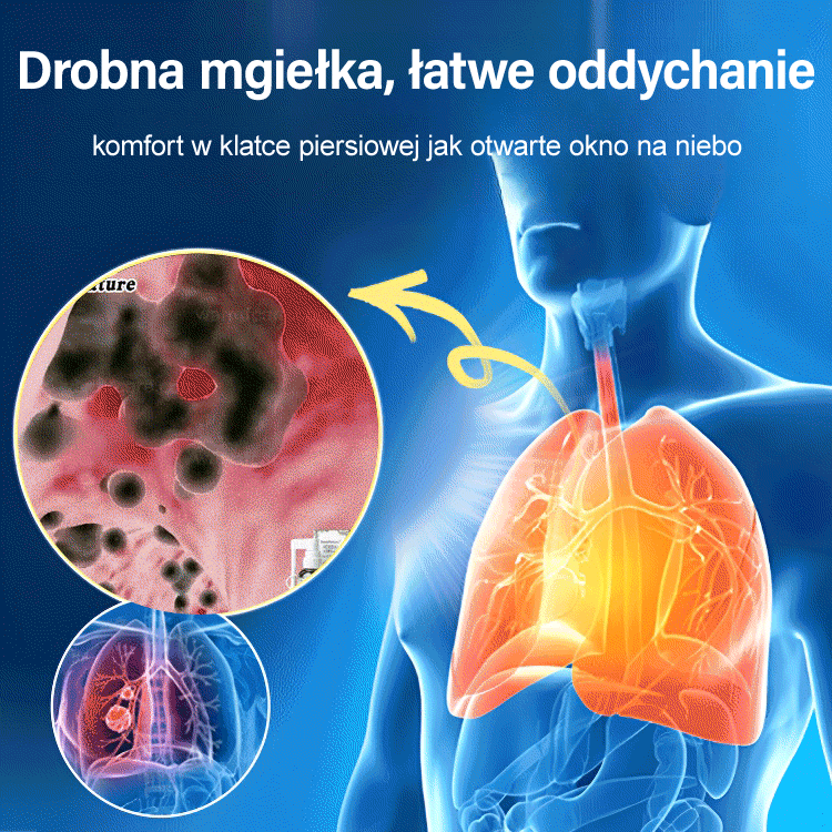 Ziołowy spray oczyszczający płuca BreathDetox