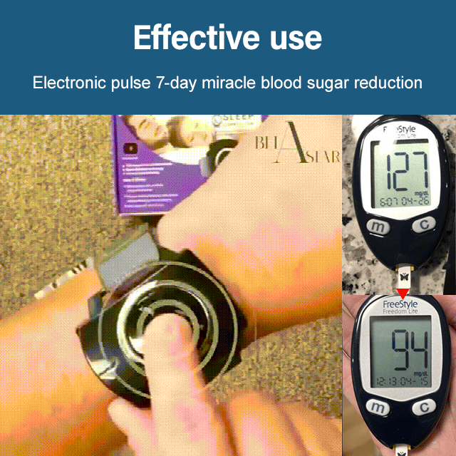 Electronic Pulse Blood Sugar Lowering Watch