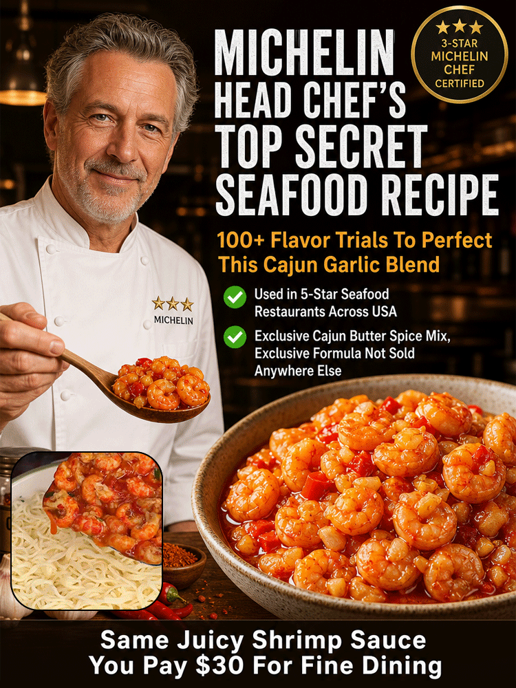 Premium Garlic Shrimp Jar