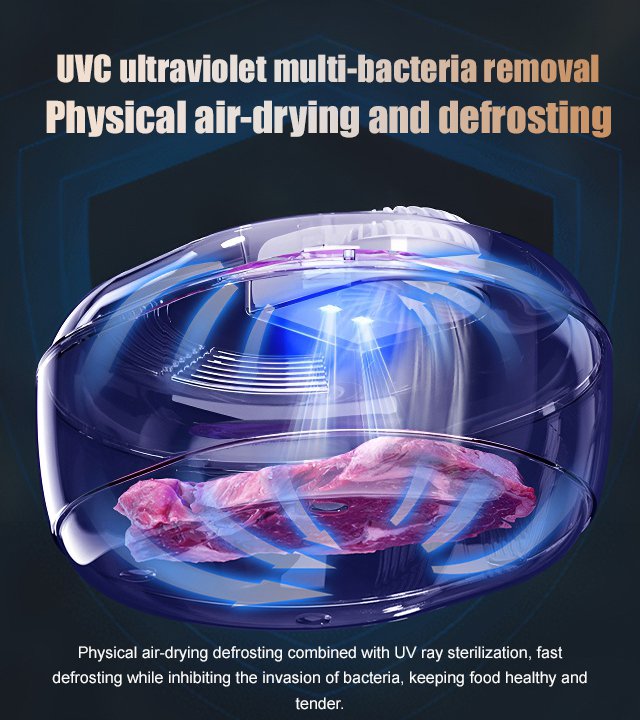 6-in-1 atomized quick thawing artifact