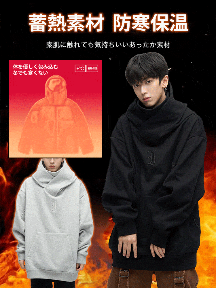 パンク系 パーカー