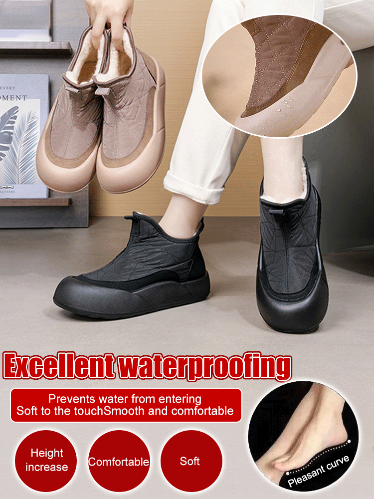 Winter warm sheep wool snow boots