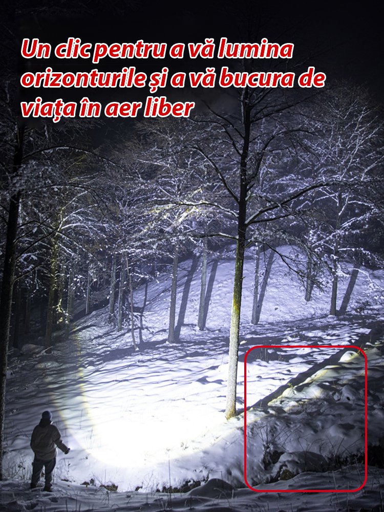 Far german cu senzor de zoom cu sursă de lumină dublă