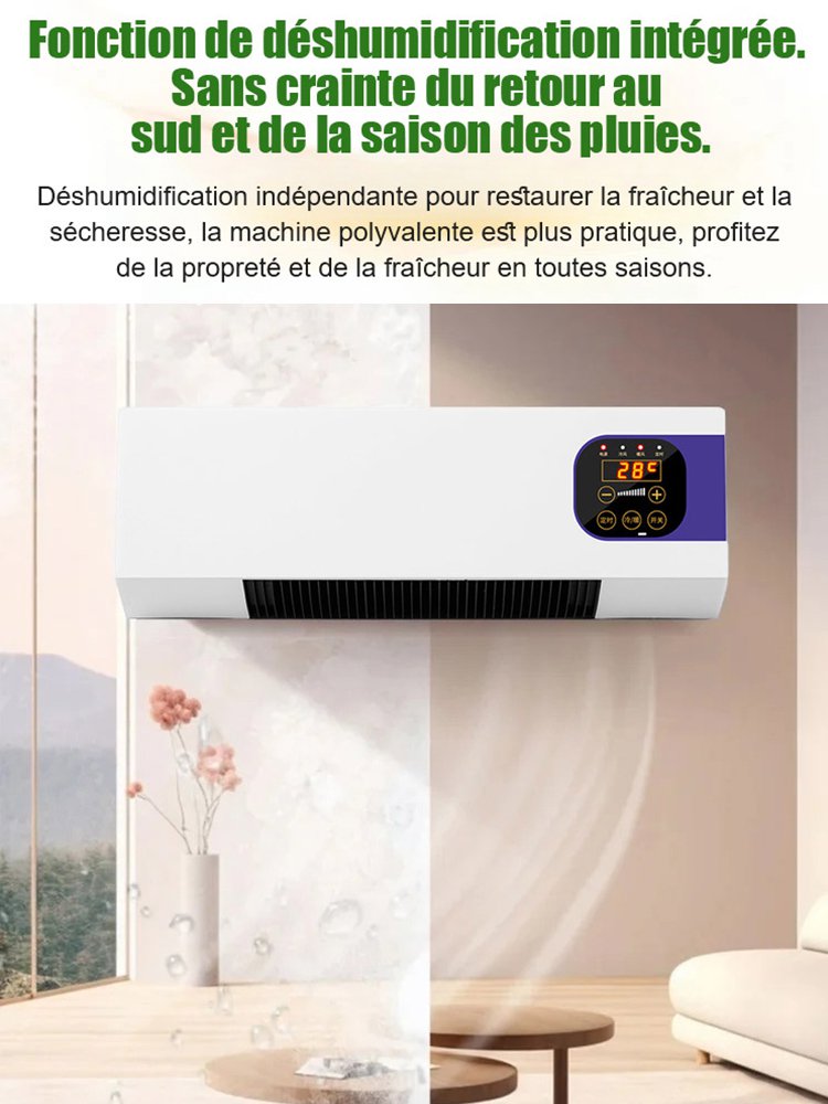 Climatiseur mural de chauffage et de refroidissement