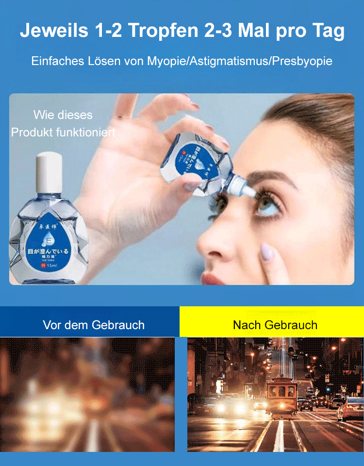 Sofortige Augenkorrektur für klare Sicht