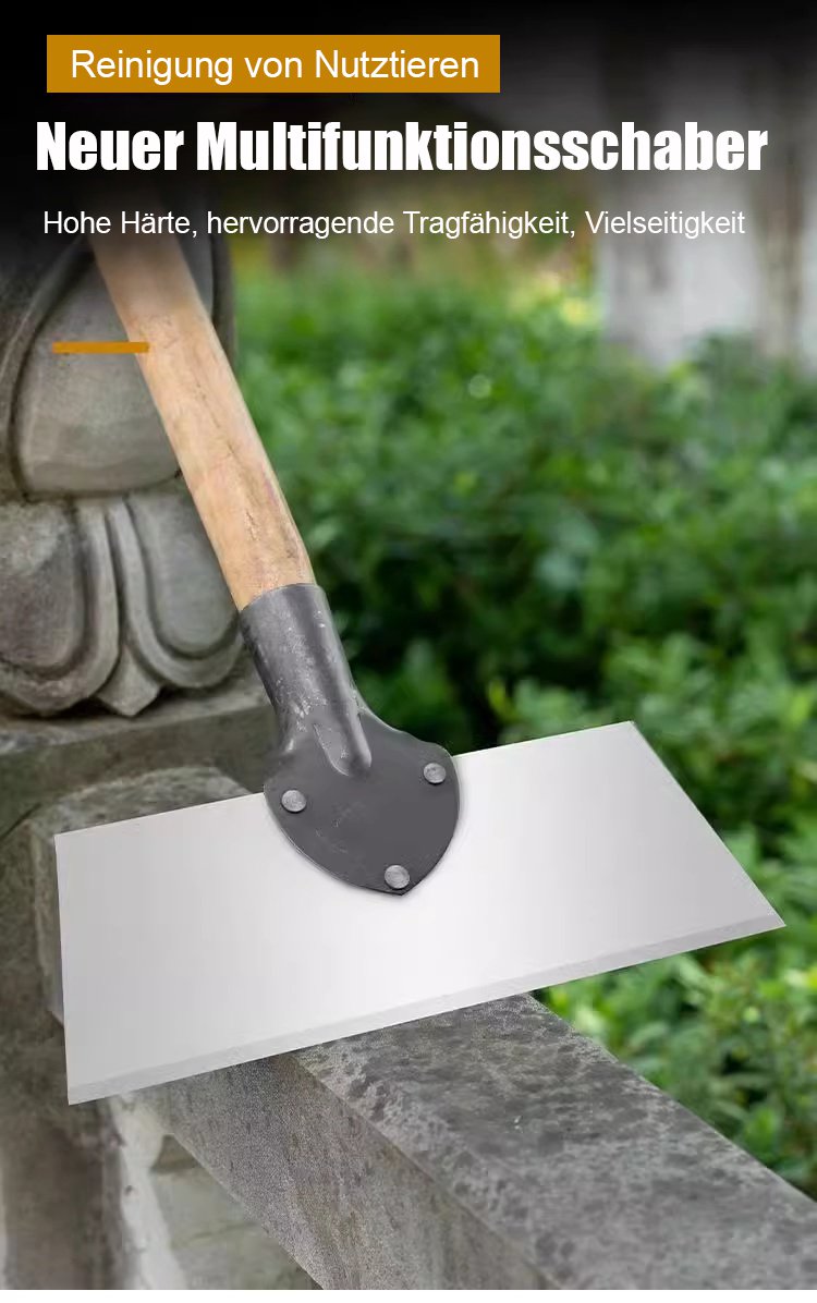 Haushalt Manganstahl Reinigungsschaufel – langlebiges Reinigungswerkzeug