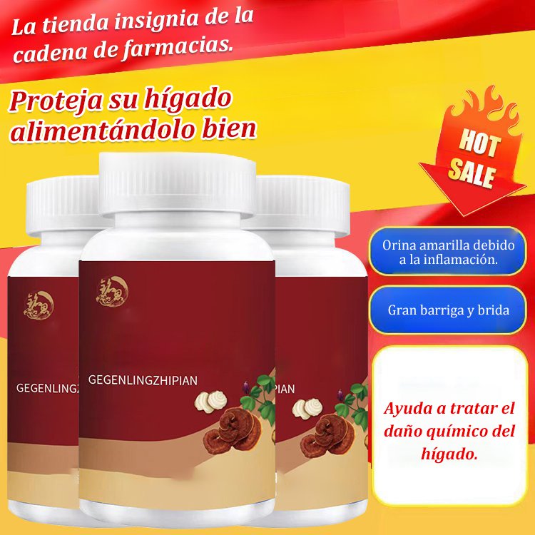 【Protección del hígado y reducción de lípidos】Tabletas de Pueraria y Ganoderma