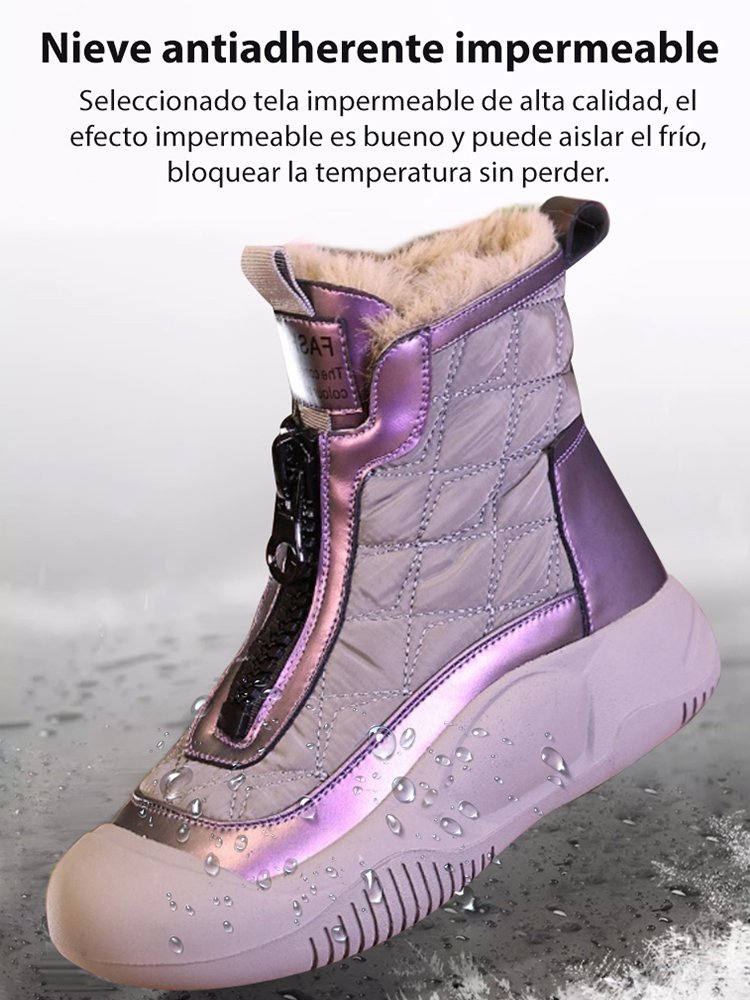 Piel blanda artesanal casual zapatos de Alta Parte mujer