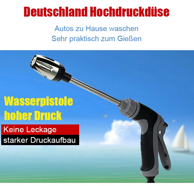 Autowasch-Langwaffe mit ergonomischem Griff