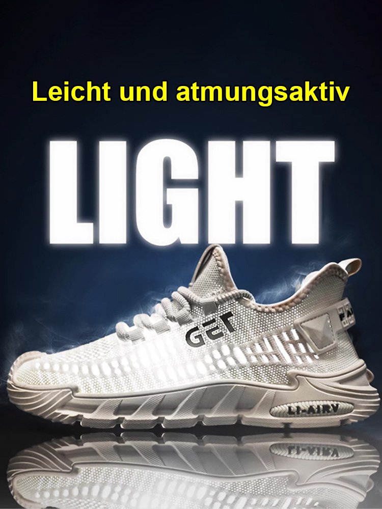 Atmungsaktive Freizeitschuhe aus fliegendem Mesh