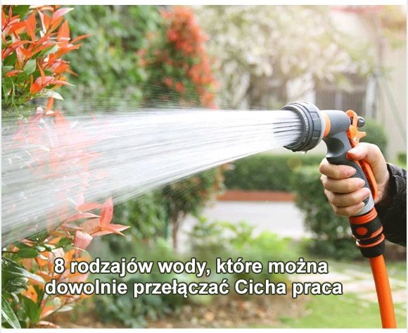 Akcesorium do myjni samochodowej - pistolet na wodę