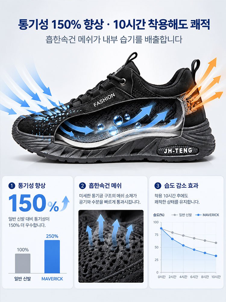 키높이 방수 아웃도어 운동화