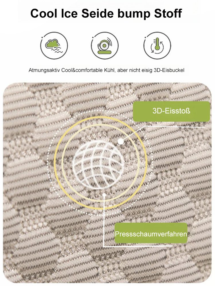 Cooles Eisbohnenkissen