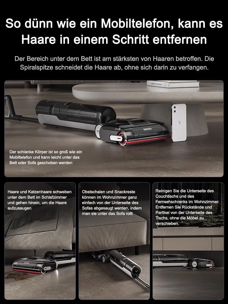 Vollautomatische intelligente 3-in-1-Bodenreinigungsmaschine mit Desinfektionsfunktion