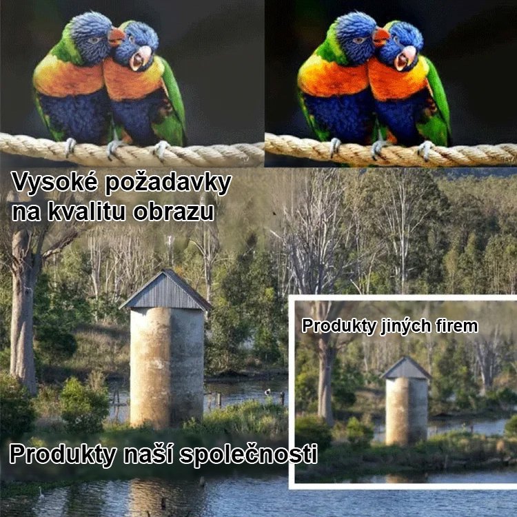 Monokulární dalekohled s vysokým rozlišením a nočním viděním