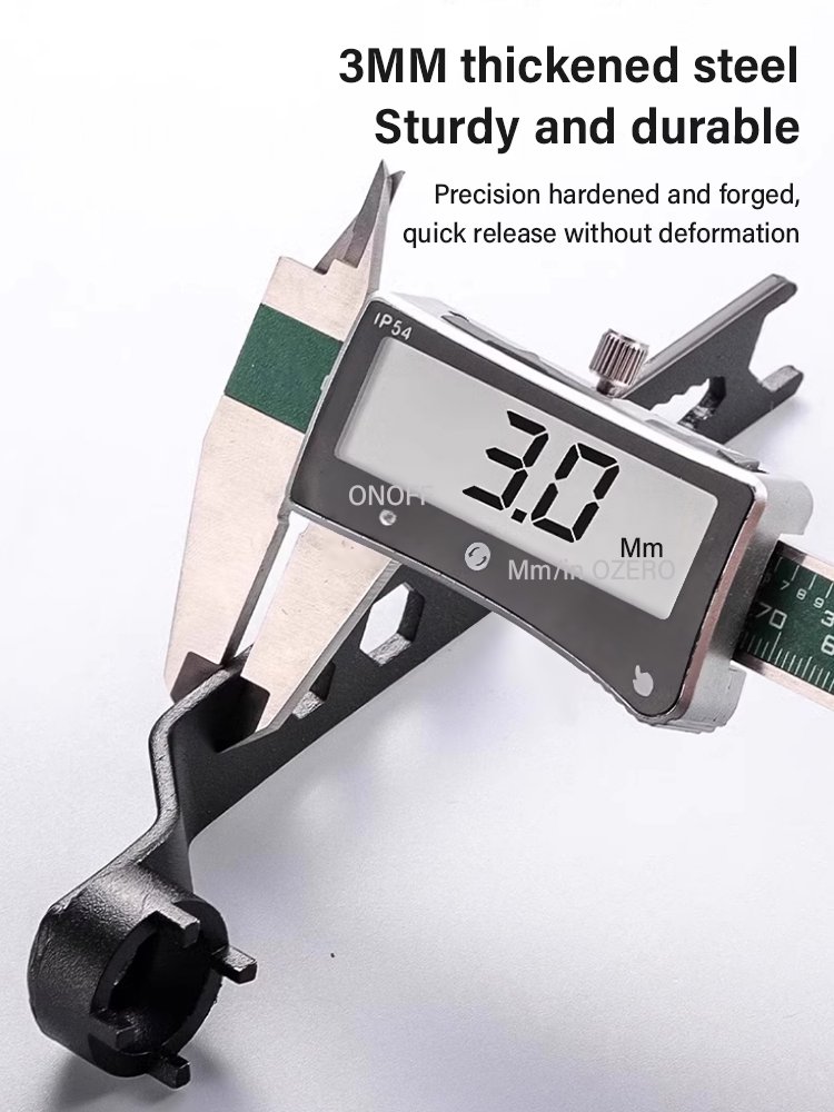 Multifunctional four-claw angle grinder wrench