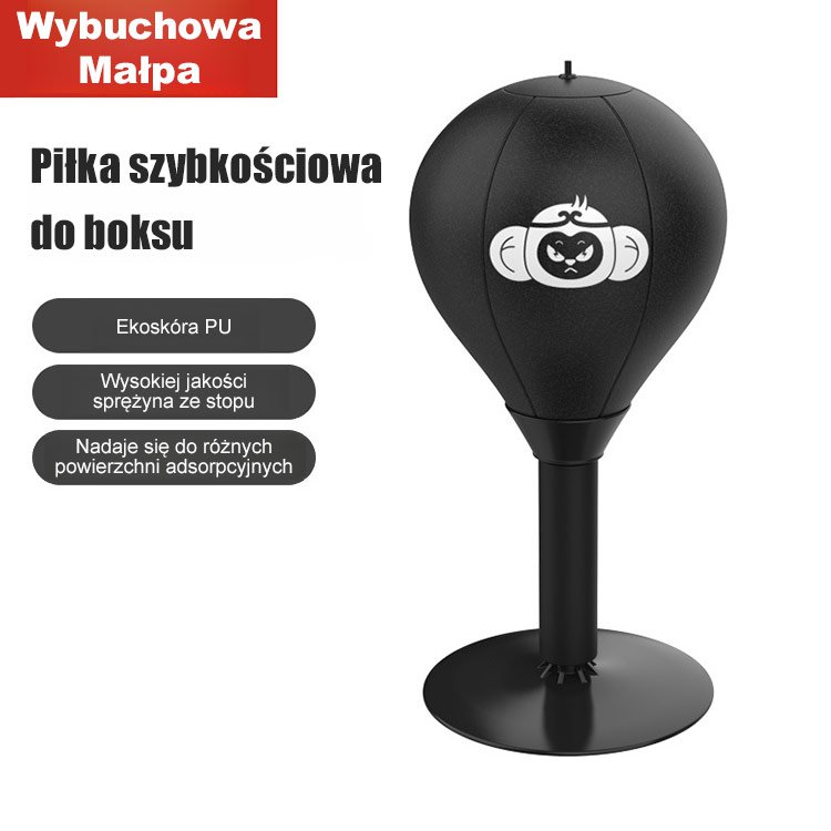 Bokserska piłka antystresowa na biurko