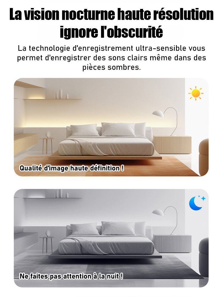 Mini caméra de surveillance à distance WiFi