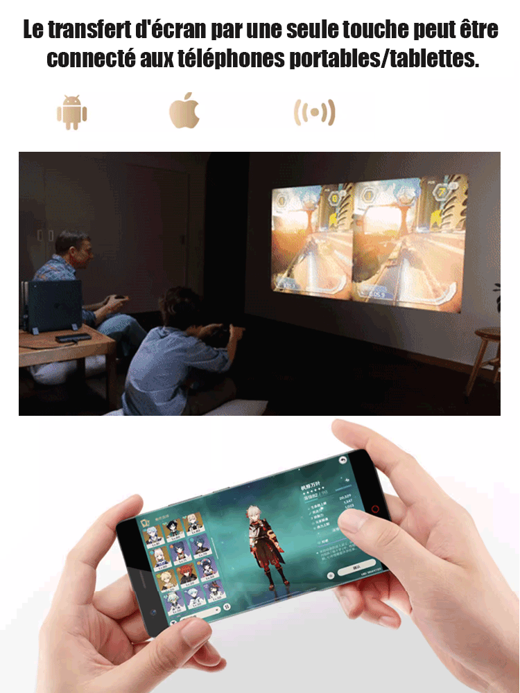 Le projecteur portable intelligent