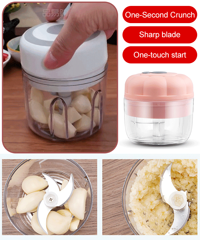  【One-Second Shatter】Electric Food Processor