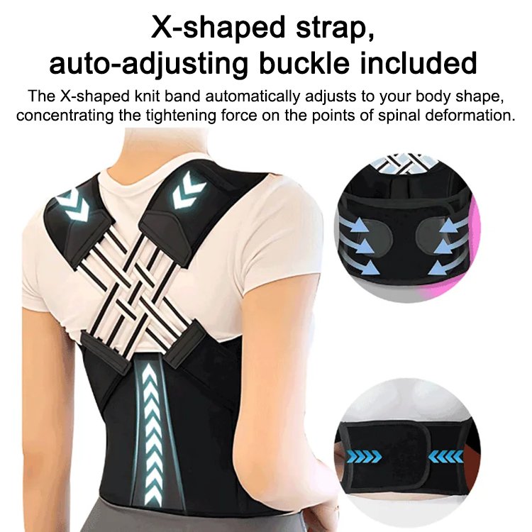 Upgraded unisex anti-hunchback correction belt