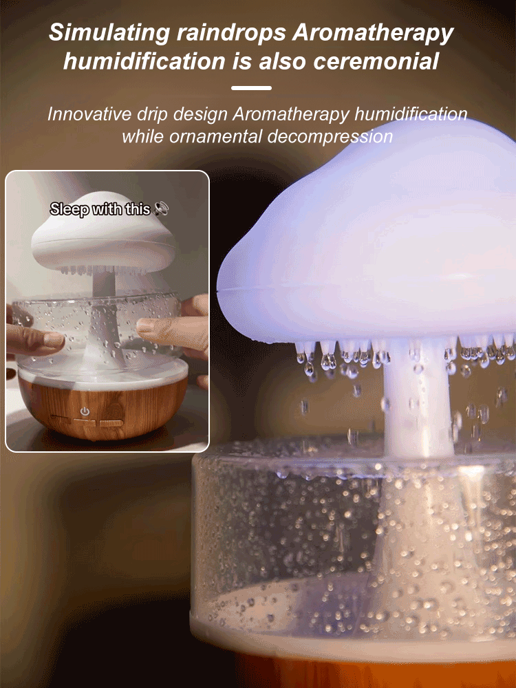 Smart color-changing humidifier