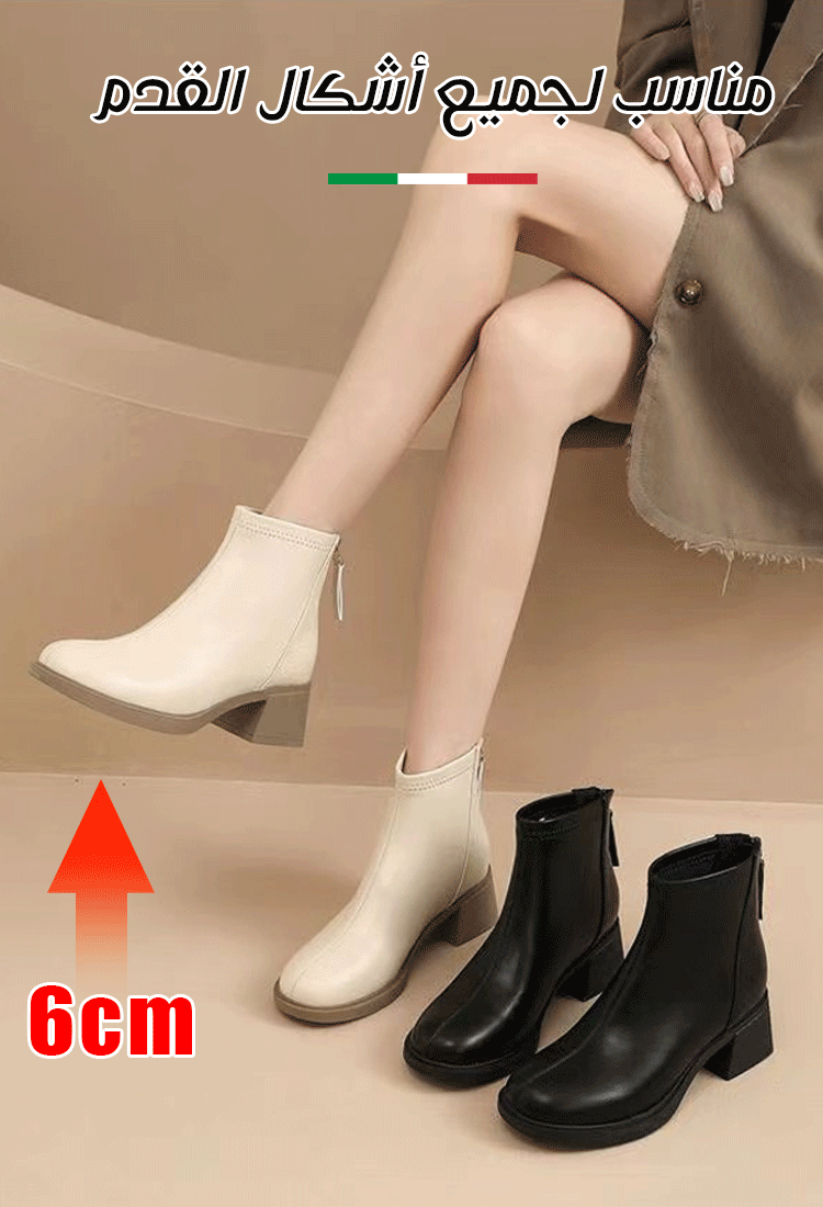  حذاء عصري أنيق نسائي إيطالي عالي الكعب