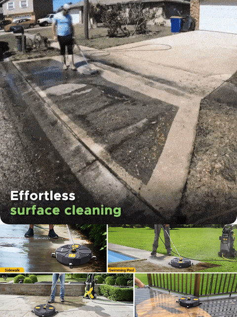 Hocheffiziente Reinigung mit Hochdruck-Bodenreinigung für den Haushalt