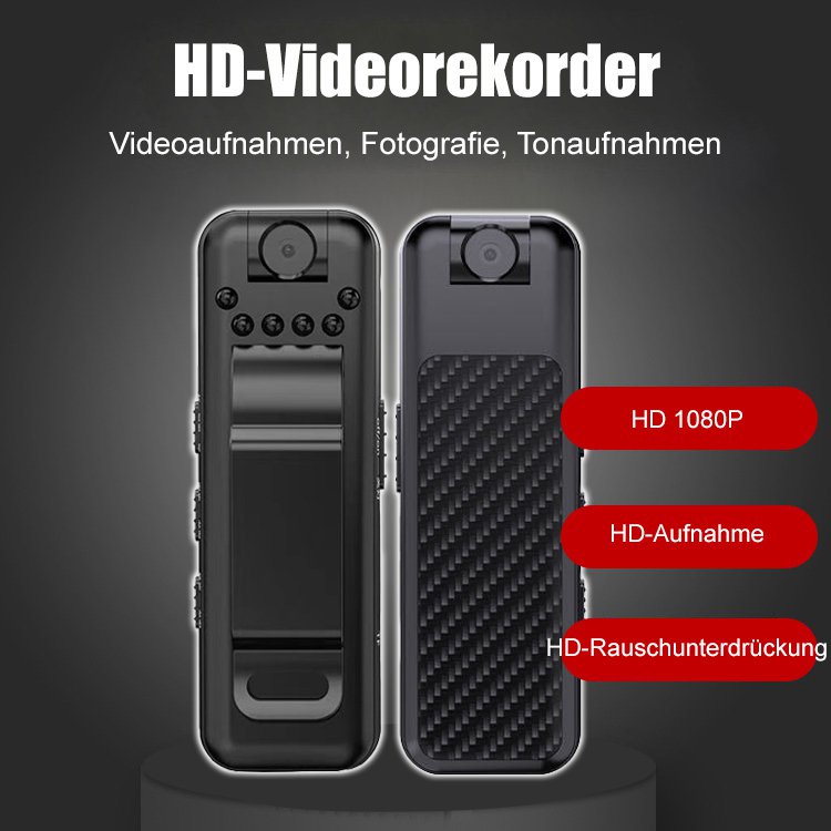 Tragbarer Audio- und Videorekorder
