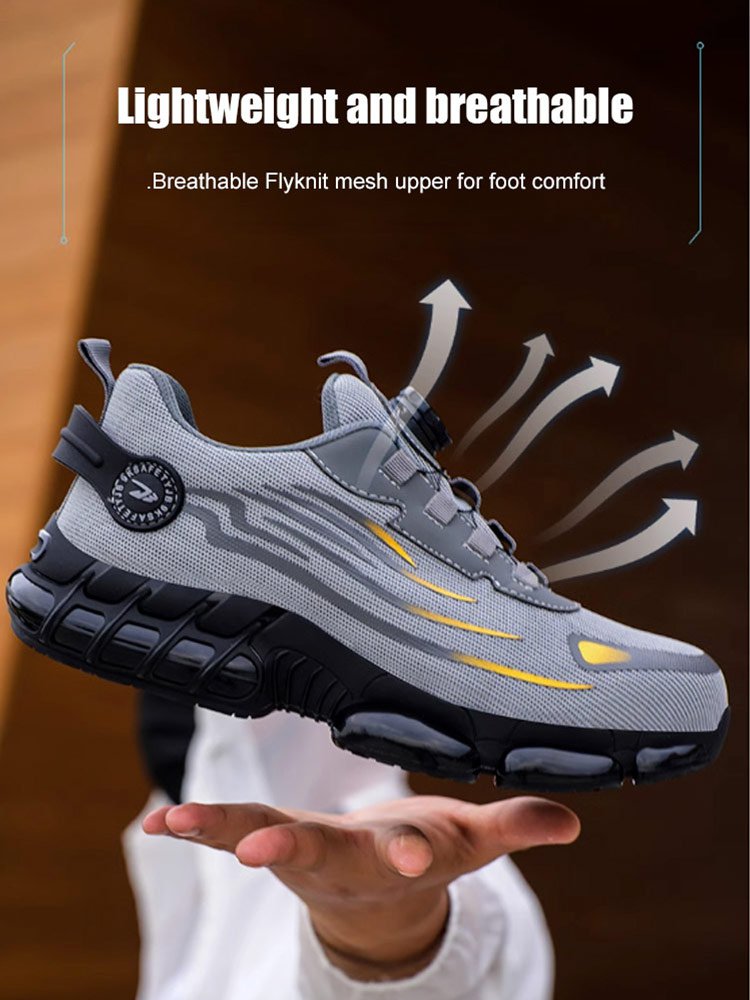 Anti-smash Anti-puncture Knob Labor Protection Shoes