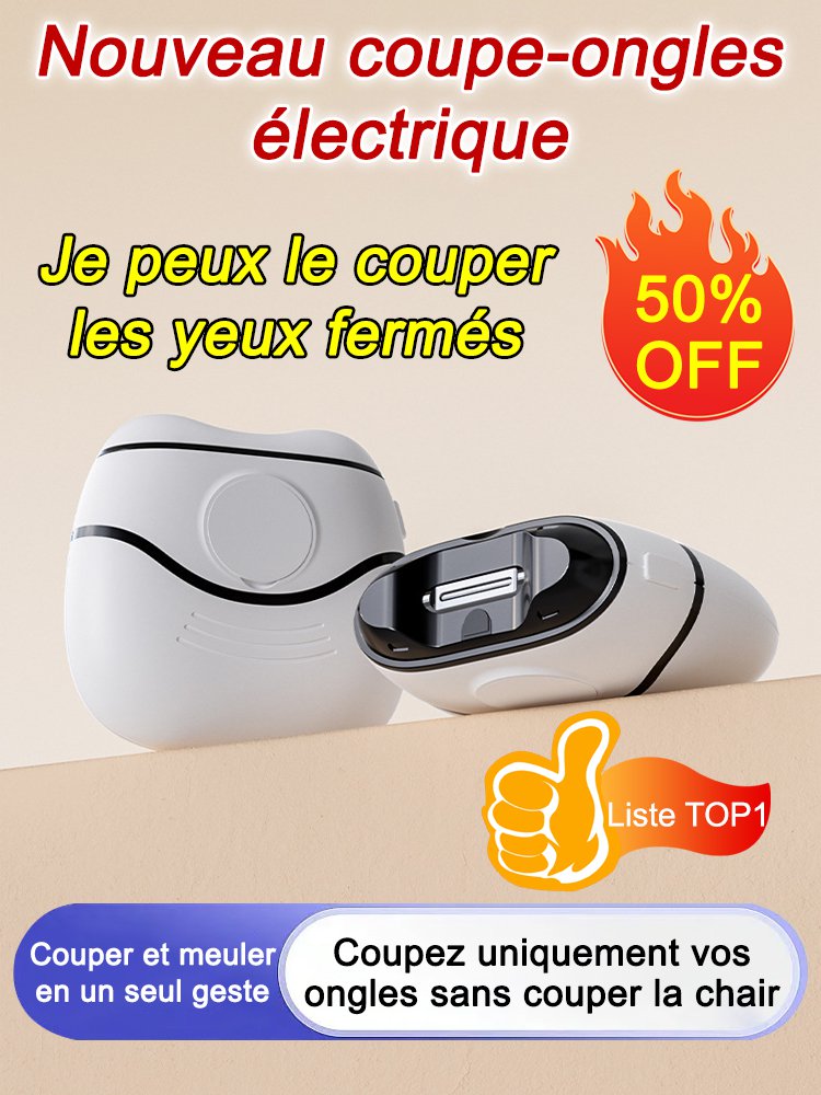 Nouveau coupe-ongles électrique