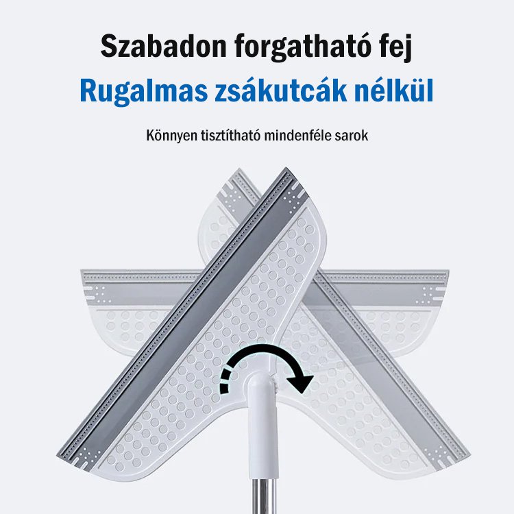 Többfunkciós seprű és vízlehúzó