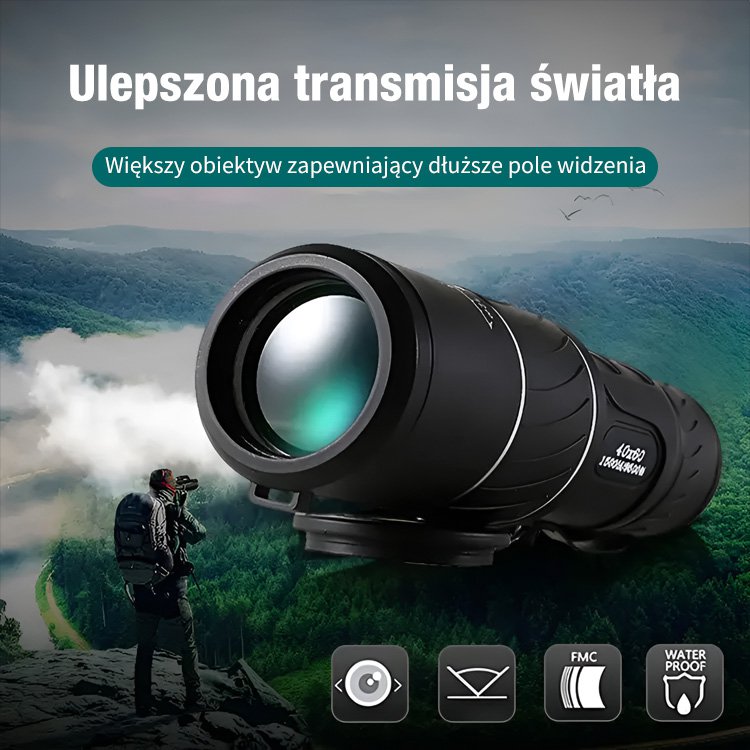 Lornetka monokularowa o wysokiej rozdzielczości