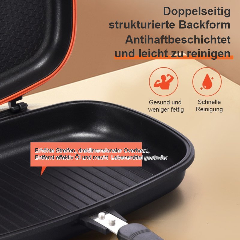 Steakbratpfanne aus Aluminiumdruckguss