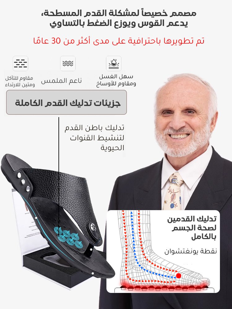 صندل شاطئ رجالي مستورد من الولايات المتحدة ومضاد للانزلاق