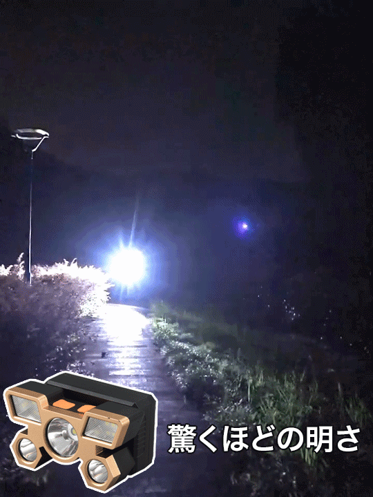 超高輝度ヘッドライト