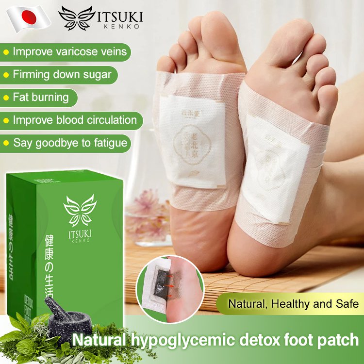 Natural Sugar Reducing and Detoxifying Foot Patch