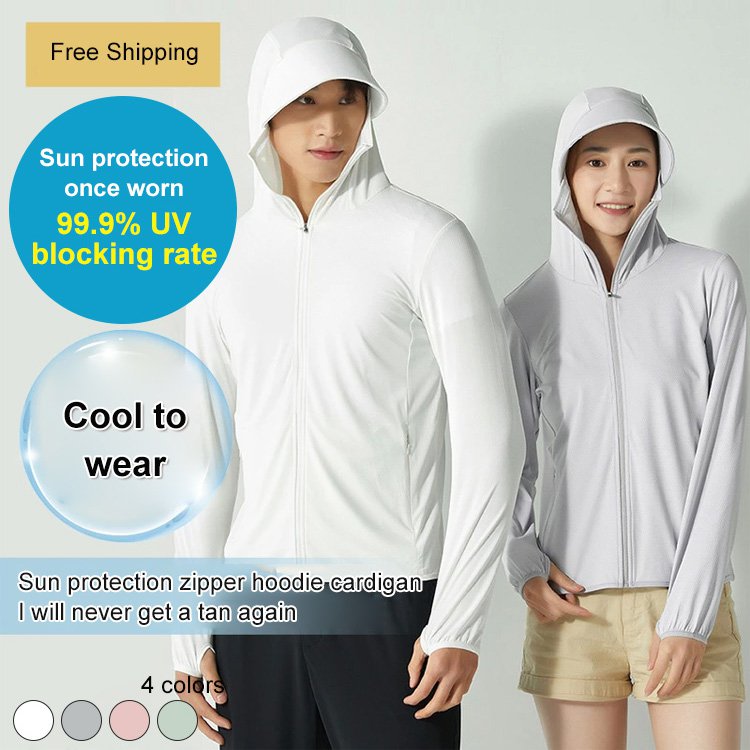 Men's and women's light sun protection clothing