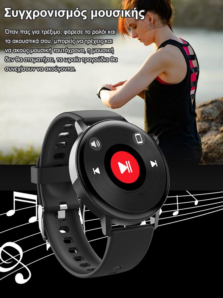 νέο έξυπνο ρολόι Bluetooth