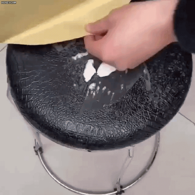 Autocolant autoadeziv din piele patched canapea