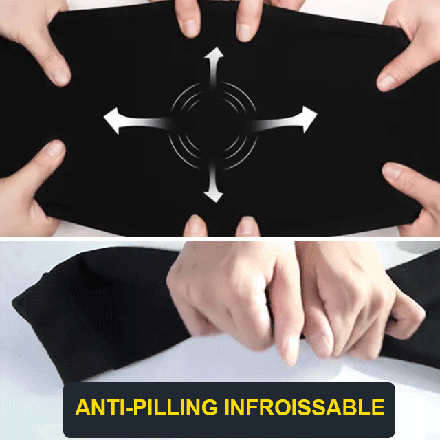 Pantalon décontracté à taille élastique 