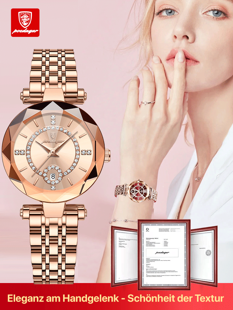 Star Diamond Face Damenuhr