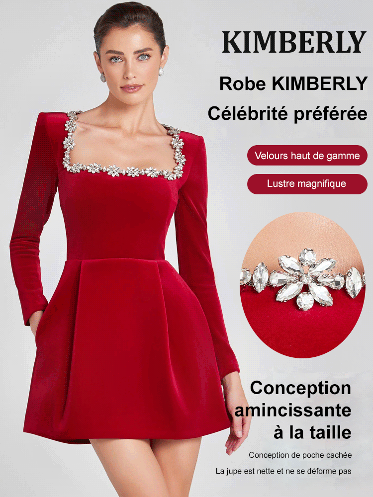 Robe ornée de diamants Kimberley