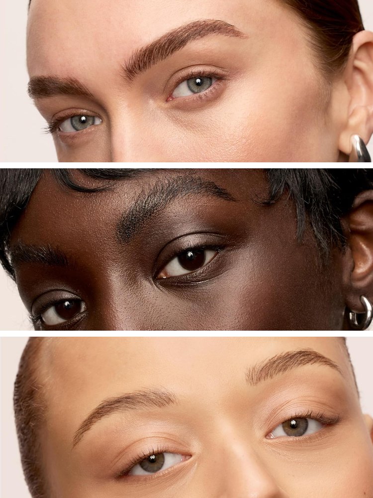 Double-ended eyebrow pencil and styling cream set