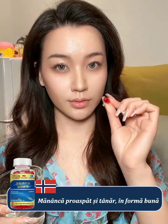 【15 zile pentru a-ți reda vasele de sânge sănătoase】Capsule cu ulei de krill din Antarctica